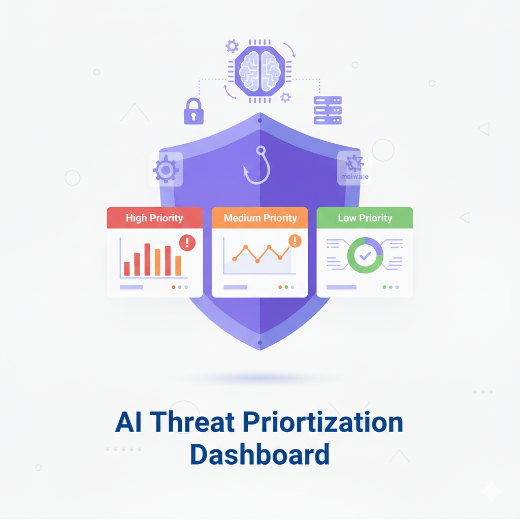 Illustration for AI Threat Prioritization Dashboard